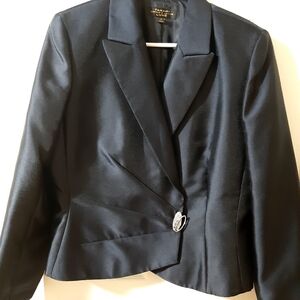 Navy Tahari  luxe blazer